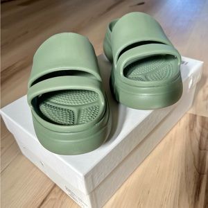 Rag Bone Womens Brixley Sandal Slides Fresco Green EU37
M US7 Marshmallow.